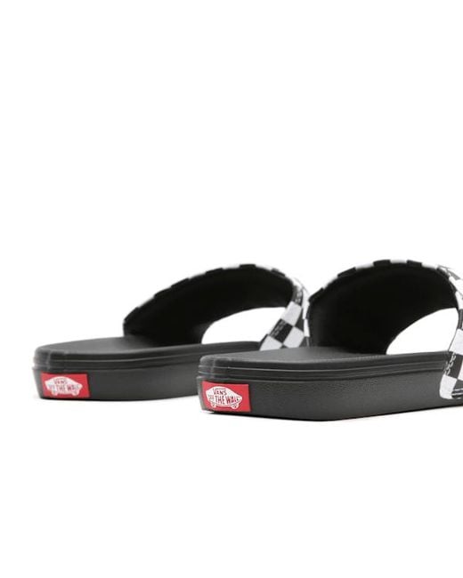 Vans White Mte La Costa Slide-On Shoes for men