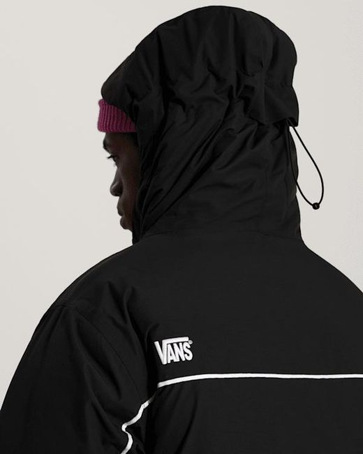 Chaqueta Acolchada Con Capucha 90's Big Block, Hombre, Talla Vans de hombre de color Black