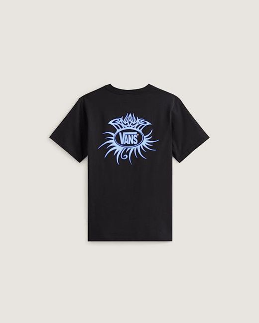 Vans Black Kids Torched Logo T-Shirt (8-14 Years)