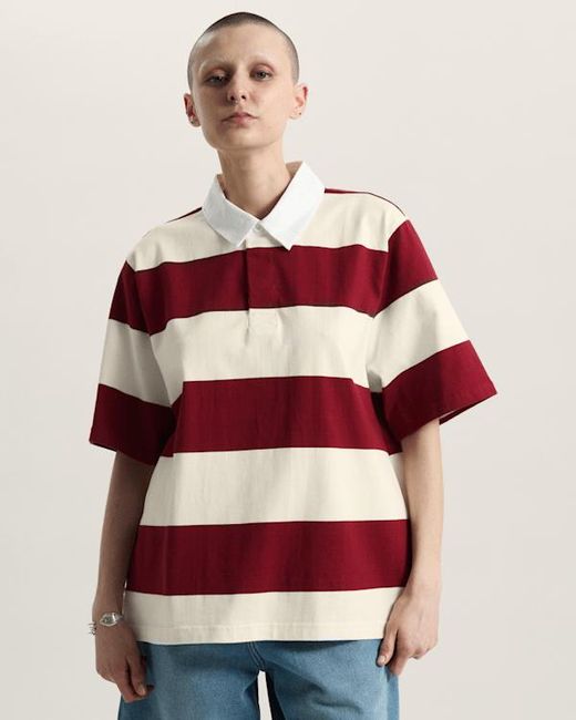 Vans Red Rugby Shirt