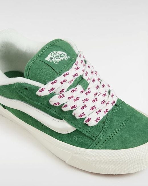 Vans Green Knu Skool Shoes for men