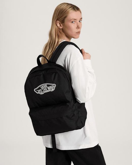 Vans Black Old Skool Classic Rucksack, Größe