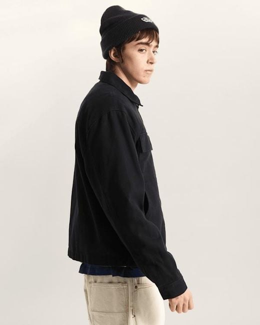 Vans Blue Mcavoy Zip Station Jacket for men
