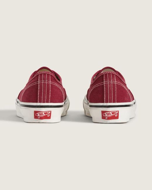 Vans Red Premium Authentic Shoes for men