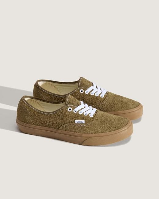 Vans Natural Authentic Hairy Suede Shoes for men