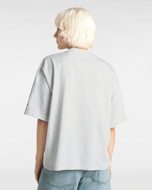 Vans White Skate Ying Yang Eyes T-Shirt for men