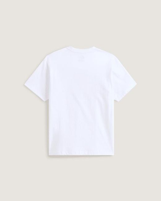 Vans White Puppy Loose T-Shirt for men