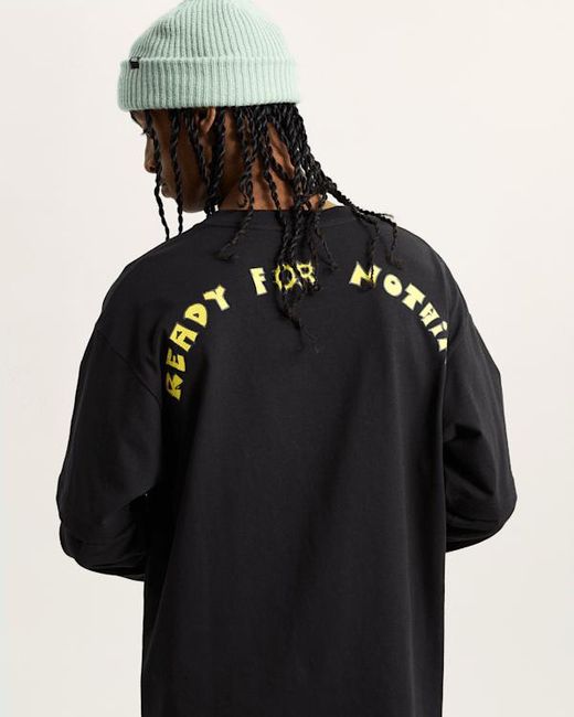 Vans For Nothing Twofer T-Shirt, Herren, Größe in Black für Herren