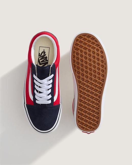 Vans White Youth Old Skool Shoes (8-14 Years)