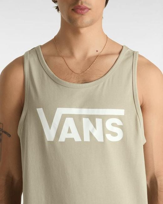 Camiseta Sin Mangas Classic, Hombre, Talla Vans de hombre de color Natural