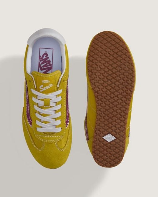 Vans Yellow Super Lowpro Shoes for men