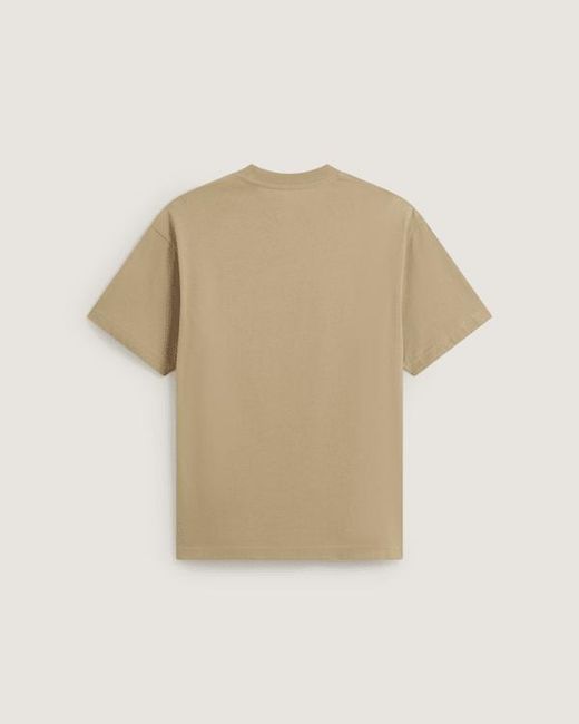 Vans Natural Left Chest Ii Logo T-Shirt for men
