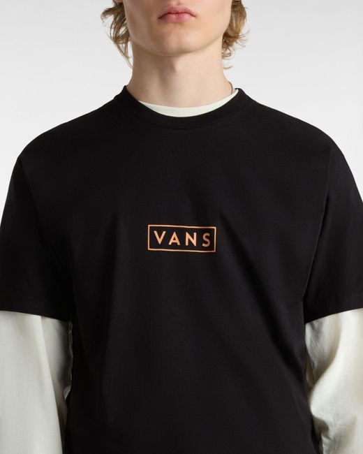Vans Classic Easy Box T-shirt in Black für Herren