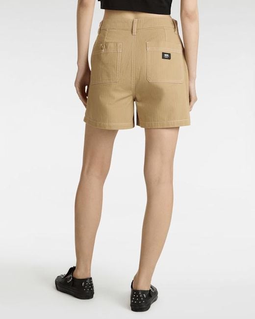 Pantalones Cortos Union, Mujer, Talla Vans de color Natural