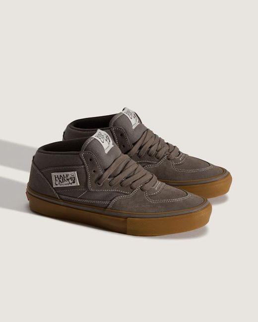 Vans Brown Skate Half Cab Shoes for men