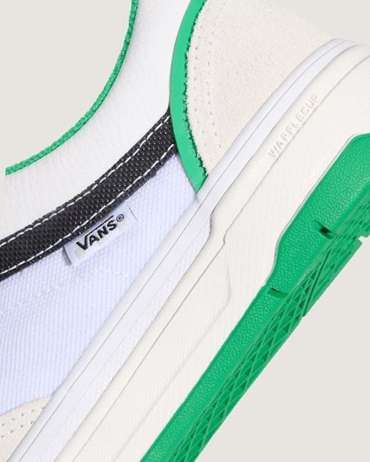 Vans White Skate Old Skool Wafflecup Shoes for men