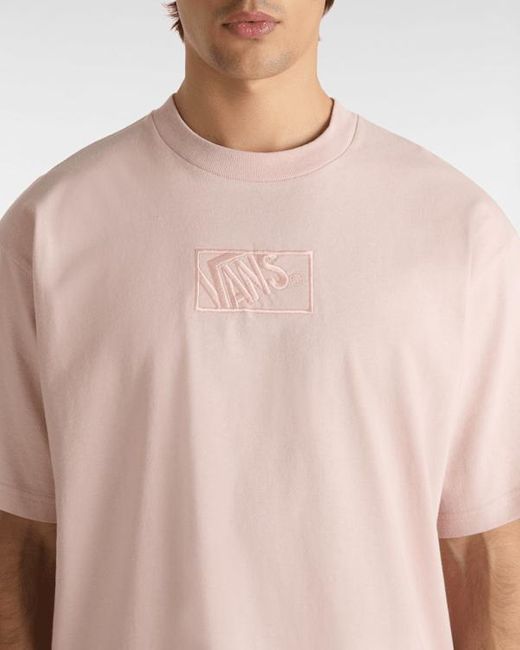 Camiseta Blocked Box, Hombre, Talla Vans de hombre de color Pink