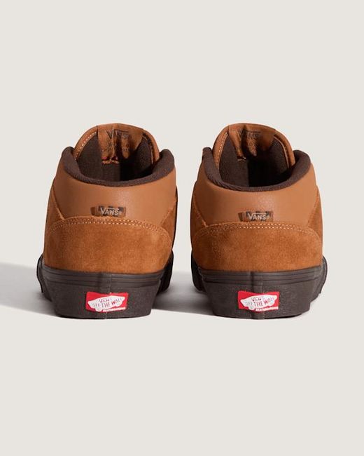 Vans Brown Skate Half Cab Shoes for men
