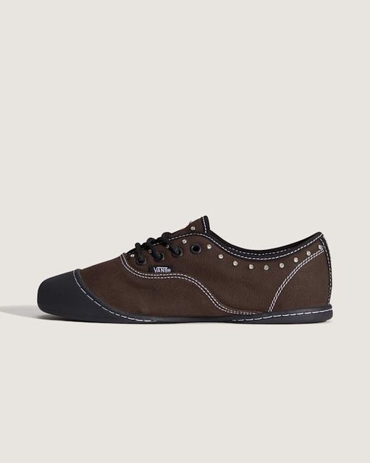 Vans Brown Premium Authentic Prima Shoes for men