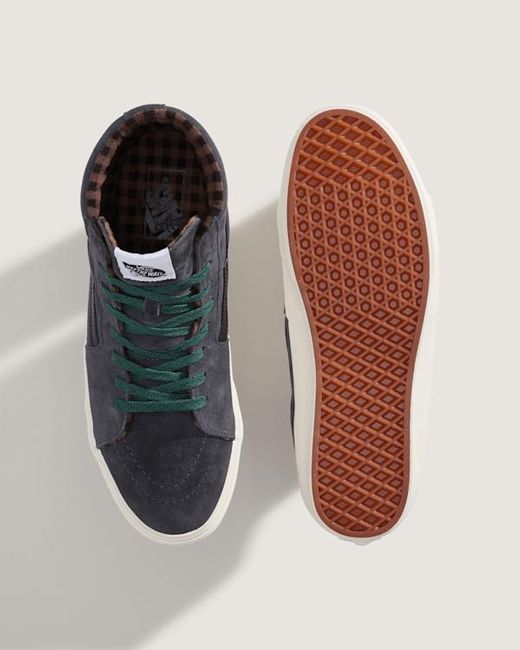 Zapatillas Colour Theory Sk8-Hi, Hombre, Talla Vans de color Gray