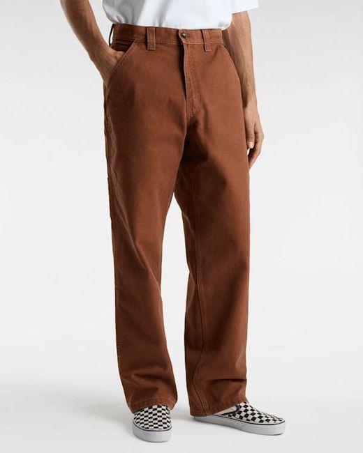 Vans Drill Chore Carpenter Vintage Wash Hose, Mann, Größe in Brown für Herren