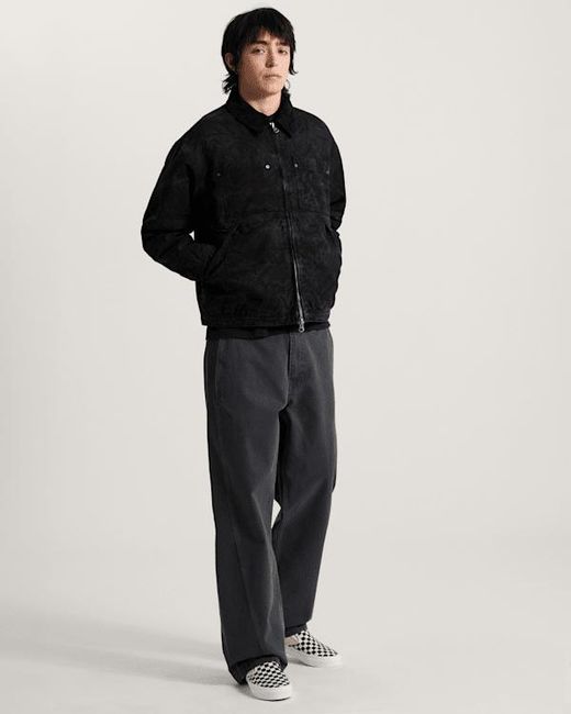 Vans Blue Nico Chore Canvas Jacket for men