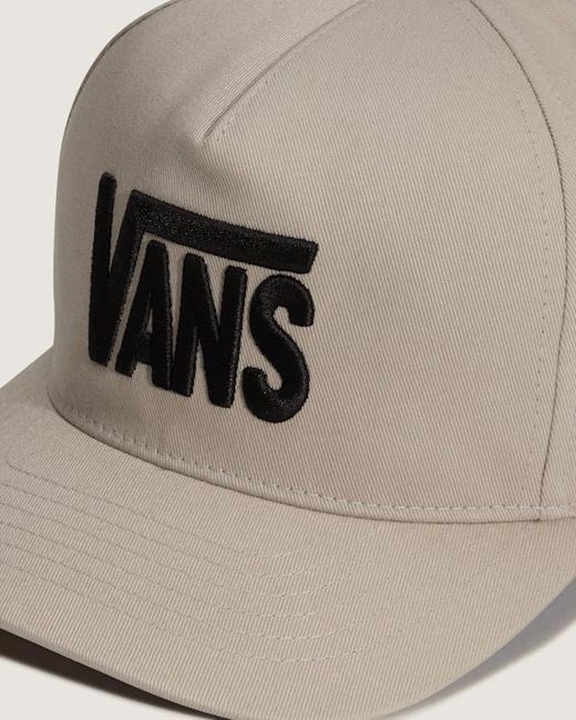 Vans Natural Stretch Logo Snapback Hat for men