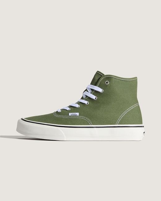Vans Green Authentic Hi 2.0 Shoes for men