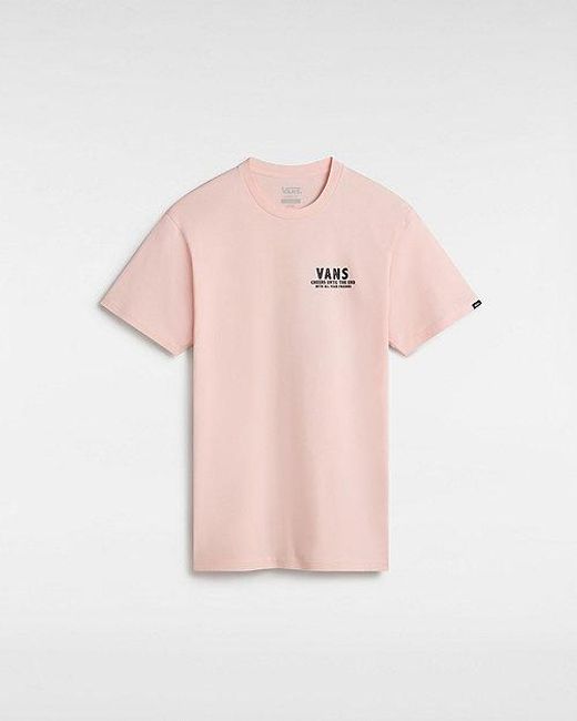 Camiseta Cold One Calling Vans de hombre de color Pink