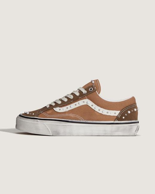 Vans Brown Premium Old Skool Shoes for men