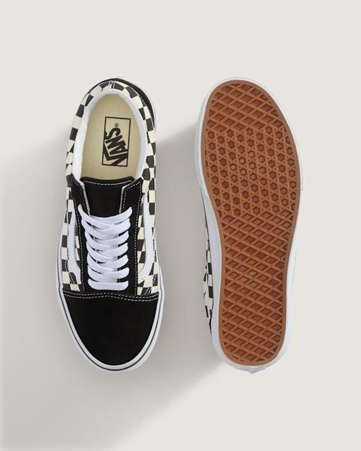 Vans Metallic Primary Check Old Skool Shoes for men