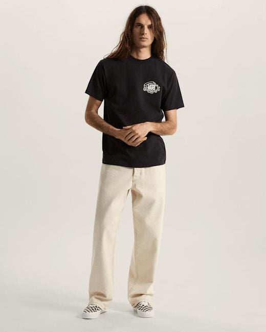 Vans Black Hot Lines T-Shirt for men
