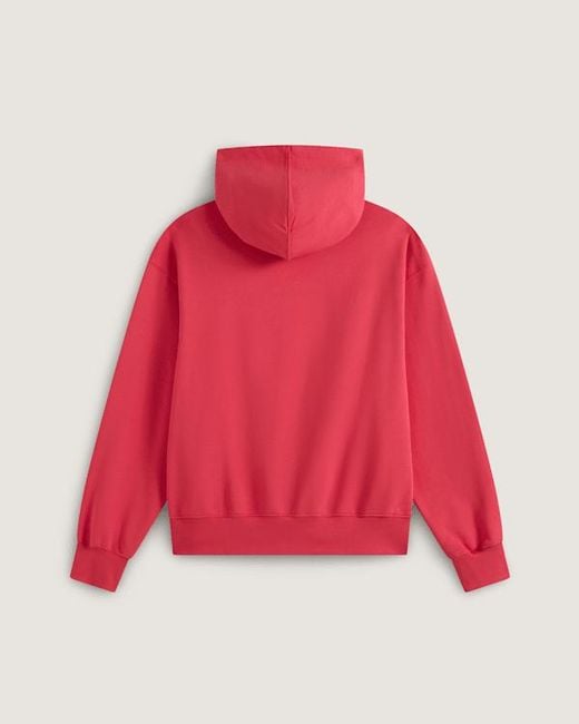 Vans Red Milano Apertivo Pullover Hoodie for men