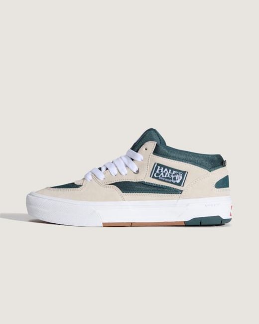 Vans Blue Skate Half Cab Wafflecup Shoes for men