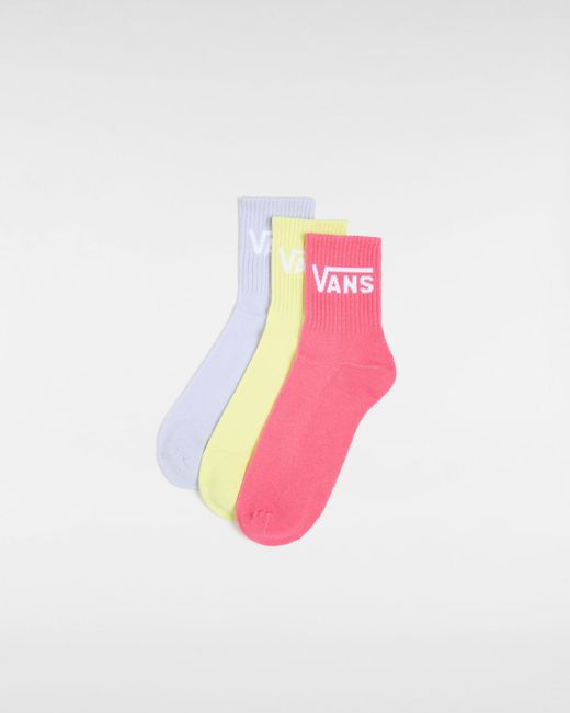 Vans Klassische Half Crew Socken in Pink für Herren