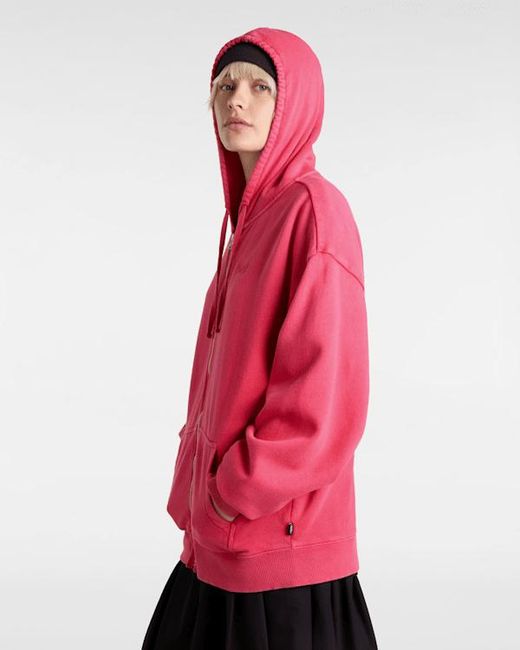 Vans Pink Everyday Zip Pullover Hoodie