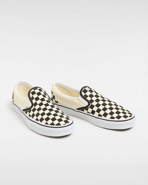 Vans Checkerboard Classic Slip-On Schuhe, Mann, Größe in Metallic für Herren