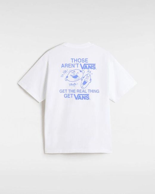 Vans Chuckling Duo T-Shirt, Mann, Größe in White für Herren