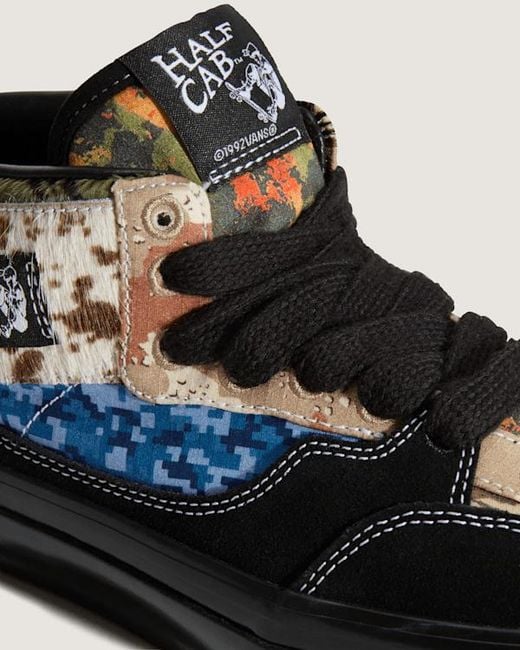 Vans Black Otw X Motherlan Premium Half Cab Shoes for men