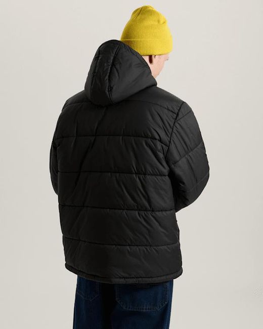 Vans Black Hillgate Puffer Jacket for men