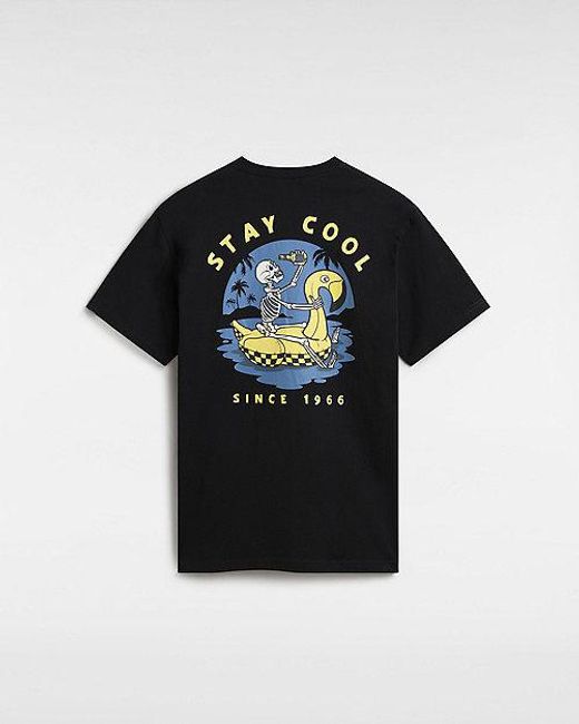 T-shirt Stay Cool Vans pour homme en coloris Black