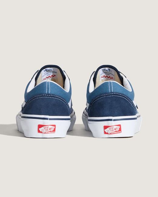 Vans Blue Skate Old Skool Shoes for men