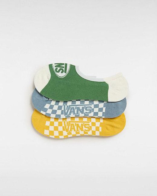 Vans Multicolor Buggin Out Canoodle Socks (3 Pairs) (Multi Color)