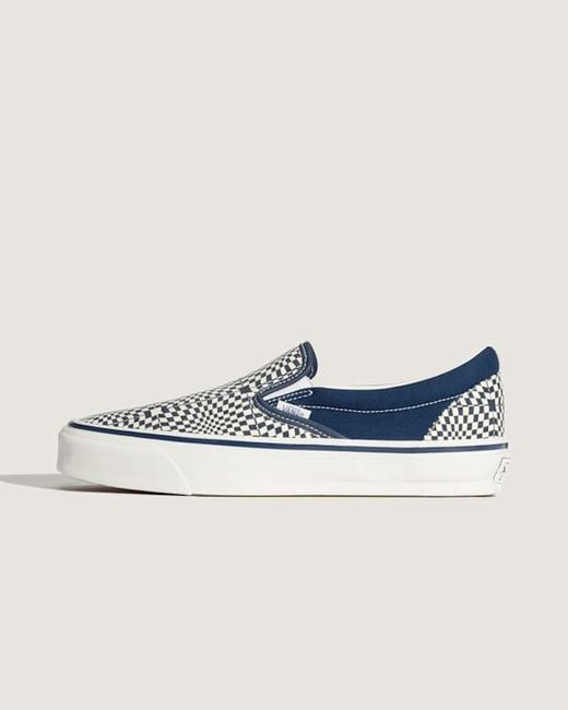 Vans Blue Premium Slip-On 98 Shoes for men