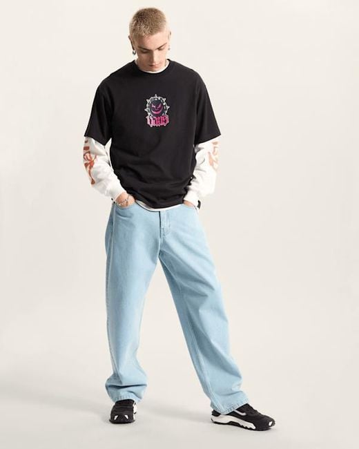 Vans Happy Spike T-Shirt, Herren, Größe in Black für Herren