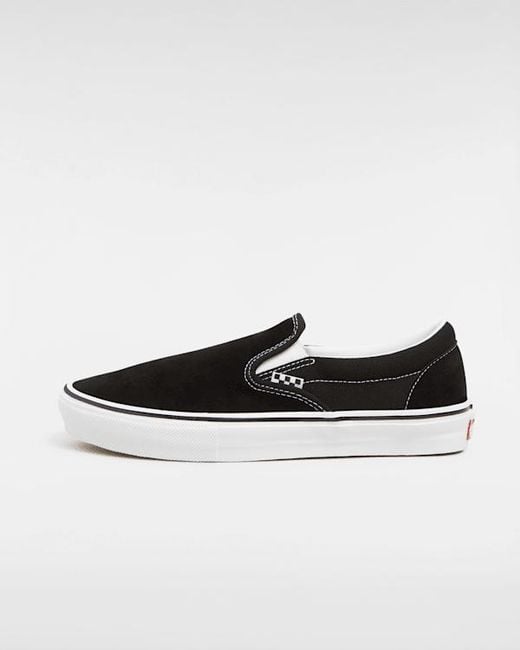 Vans Black Skate Slip-On Shoes for men