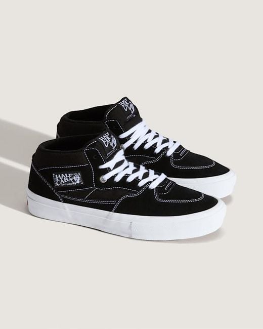 Vans White Skate Half Cab Shoes for men