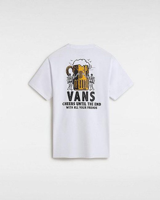 Vans White Cold One Calling T-shirt for men