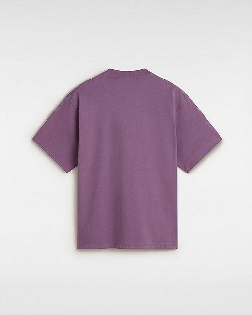 Vans Purple Original Standards T-Shirt (Grape Jam) for men