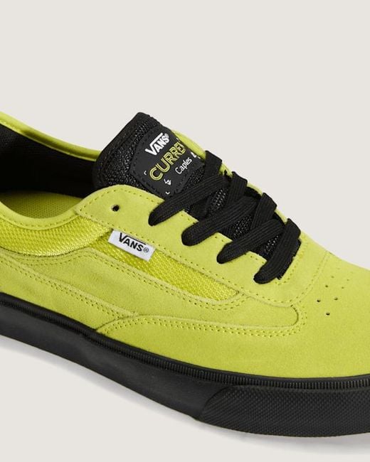 Vans Yellow Skate Curren Caples Shoes for men